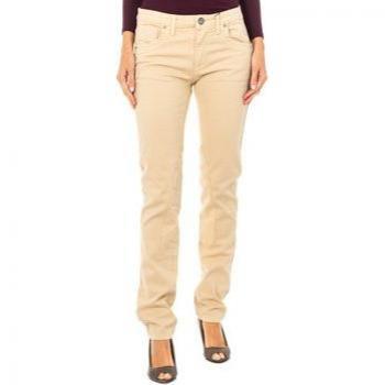 La Martina Pantalón Stretch Elásticos con Bajos Corte Pitillo LWT010 Mujer