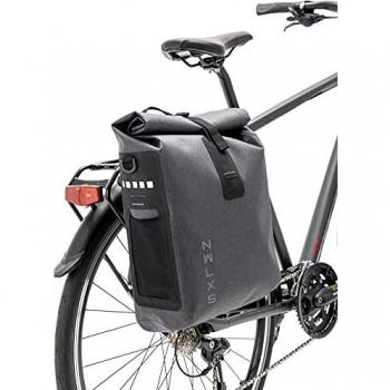 Bolsa de bicicleta New Looxs Varo Single impermeable 20L gris