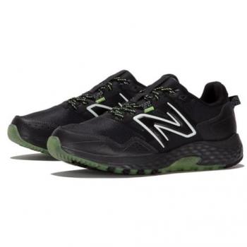 Zapatillas de running New Balance 410v8 para hombre en negro y verde, talla 40.5 EU