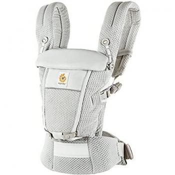 Mochila Portabebé Ergobaby Adapt Soft Flex Mesh Gris Perla