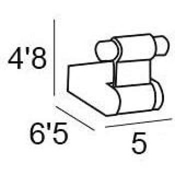 Percha de Pared para atornillar Cromo Iris Manillons torrent