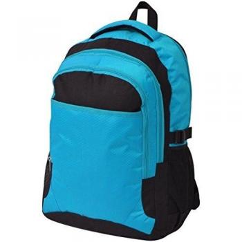 Mochila Escolar 40 L Color Camuflaje, Gris y Azul con Bolso Maleta de Colegio