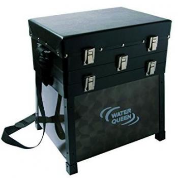 Asiento Caja de Aluminio Plateado con 2 Bandejas Ragot