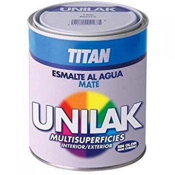 Titan M3558 - Esmalte al agua unilak mate blanco 375 litros