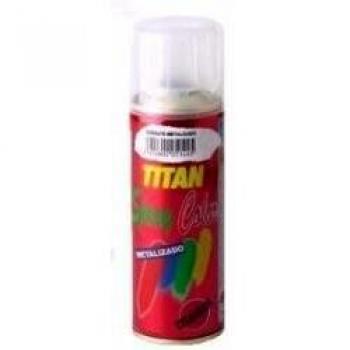 TITAN - SPRAY PINTURA METALIZADA BRONCE 400 ML