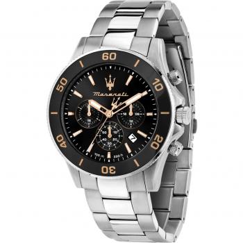 Reloj Maserati Stile R8873600003 de Acero con Correa Plateada para Hombre