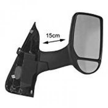Espejo retrovisor VAN WEZEL 1985812U con diseño específico para vehículos, fabricado en material de alta calidad, incluye soporte y ajuste manual, compatible con diversas marcas y modelos de automóviles