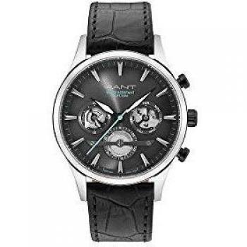 Gant Mens Analogue Quartz Watch with Leather Strap 7630043916810