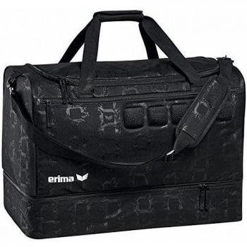 erima Sport mit Bodenfach - Bolsa para material de ping pong, color negro, talla 40 x 25 x 34 cm, 40 Litro