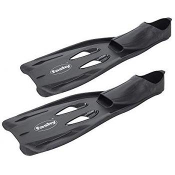 Fashy Aletas Natación 8904220 Negro Adulto, Aletas para bañador de plástico Superior, Unisex Adulto, Talla 38/39