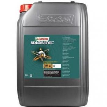 Aceite de motor Castrol Magnatec 5W-40 C3 para VW, AUDI y MERCEDES-BENZ, capacidad 20L