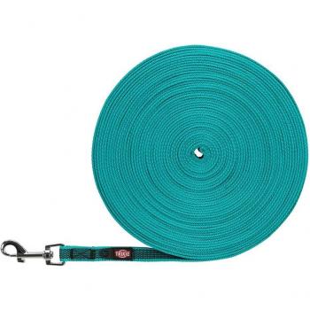 Correa de Rastreo Trixie Ozean Engomada para Perros Tamaño S-M, 15 m x 1.5 cm