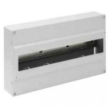 Solera 704G - Caja para distribución. De 348x192x68. Hasta 18 elementos. Color gris. Superficie.