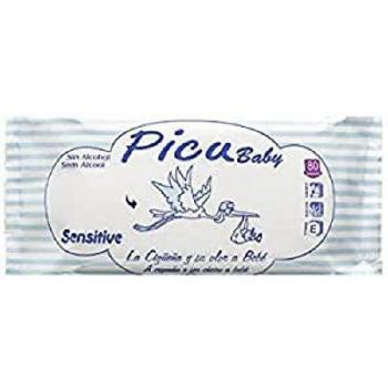 Picu Baby Toallitas Húmedas Suaves 80 Piezas 150 g