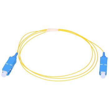 Extralink Patchcord SC/UPC-SC/UPC SM G.657A Simplex 900um 1m Amarillo