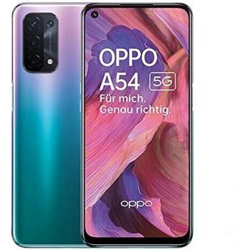 OPPO A54 5G - Teléfono Móvil libre, 4GB+64GB, Cámara 48+8+2+2+16 MP, Smartphone Android, Batería 5000mAh, Carga Rápida 18W, Dual SIM - Morado