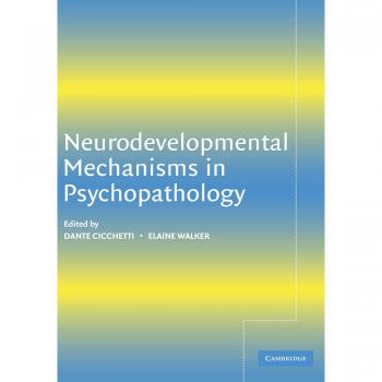 Mecanismos Neurodesarrollo en Psicopatología - Dante Cicchetti
