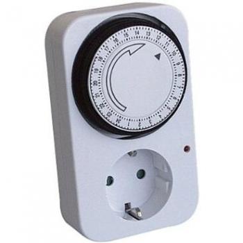 Vollmer - Minutero electromecánico 24 h, color blanco