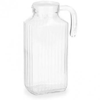 Botella de Cristal Transparente Vidrio 1,8 L (6 Unidades)