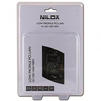 Nilox 10NXAD0506003 Adaptador de Red Ethernet PCI con Velocidad de 1000 Mbit/s