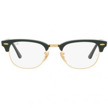 Ray-Ban RX5154 Clubmaster 8233 Men's Eyeglasses Green Size 51 (Frame Only) - Blue Light Block Available