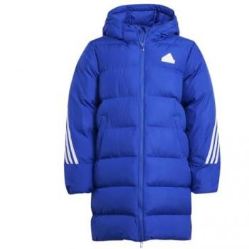 Adidas Future Icons Long Padded Children's Jacket Blue