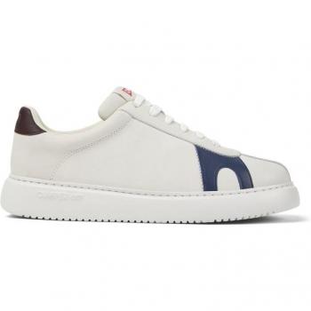 CAMPER Twins Men's Sneakers - White, Size 44, Smooth Leather