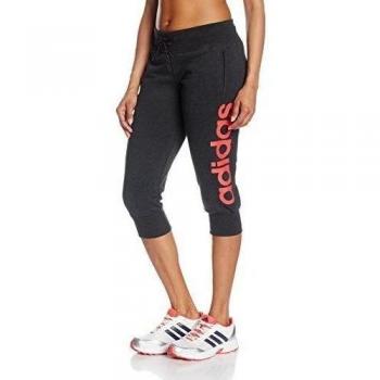 adidas ESS Linear 3/4 - Pantalón para mujer, multicolor, talla 2XS