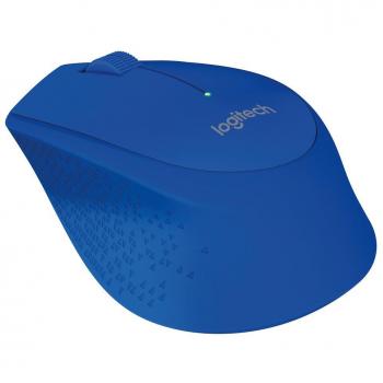 Logitech M280 Ratón Inalámbrico, 2.4 GHz, Nano Receptor USB, Seguimiento Óptico, Resolución 1000 dpi, 3 botones, Batería de 18 Meses, Compatible con PC, Mac, Portátil, Chromebook - Azul