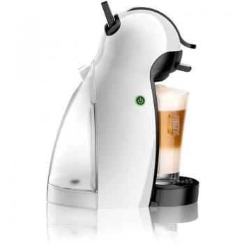 De'Longhi Dolce Gusto Piccolo EDG100.W - Cafetera de cápsulas, 15 bares de presión, capacidad de 0.6 litros, 1460 W, color blanco