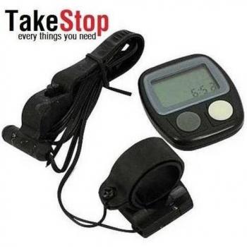 Takestop® contachilometri Conta chilometri inalámbrico bicicleta velocímetro bicicleta Bike ciclocomputador