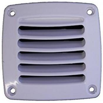 Nuova Rade Rejilla ventilacion cuadrada Blanco/92x92
