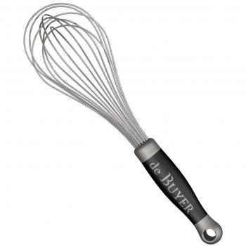 De Buyer 2610.3 - Varillas para batir de acero inoxidable, Mango de plástico, 30 cm
