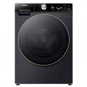 Lavadora Hisense WF7S1247BB Carga Frontal 12 kg, 1400 rpm, Conectividad WiFi, Clase A, Color Negro