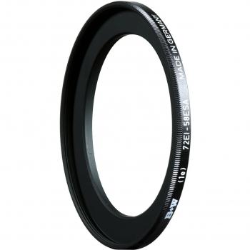B&W 58mm to 52mm Step-Up Adapter Ring for Filters