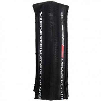 Vredestein Fortezza Senso Xtreme neumáticos de Bicicleta Unisex, Negro