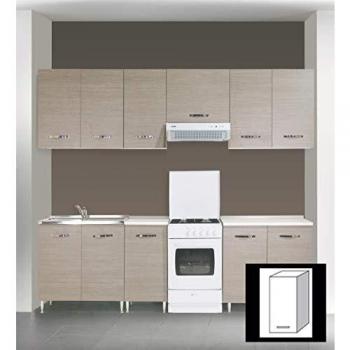 Kit Cocina Pared 1 Puerta 40x30x72 cm Olmo