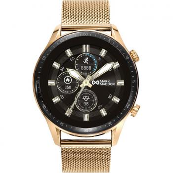 Reloj inteligente para hombre Mark Maddox Smartnow con correa de malla milanesa y silicona adicional