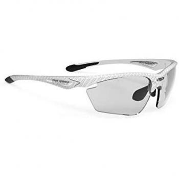 Rudy Project Stratofly 2021 - Gafas de ciclismo con efecto carbono, color blanco