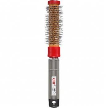 CHI Turbo Ceramic Round Nylon Brush Small - Red & Gold 1 Count