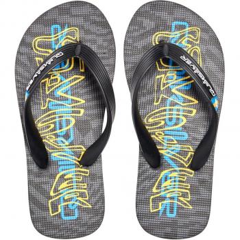 Quiksilver - Chanclas de niños Molokai Art Youth