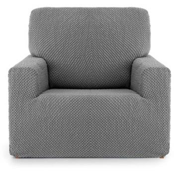 Funda sofá bielástica 1 plaza Thor Gris oscuro 70 x 110 x 110 cm