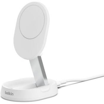 Belkin BOOST Charge Pro Qi2 15W Cargador Magnético Inalámbrico Blanco WIA008vfWH