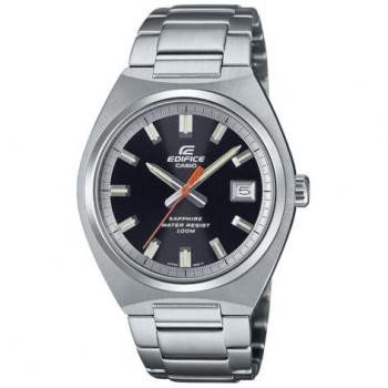 Casio Edifice EFB-109D-1AVEF Men's Stainless Steel Black Classic 3-Hand Analogue Watch