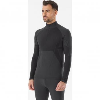 Camiseta de hombre Millet DrynamIcon Soft Long Sleeve 1/2 Zip