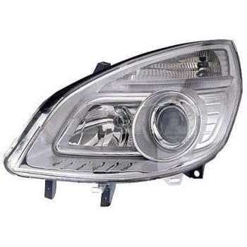 Faro delantero Alkar 2765220 con características de faro halógeno, diseño específico para vehículos, homologación ECE, óptica clara y carcasa robusta