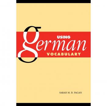 Using German Vocabulary
