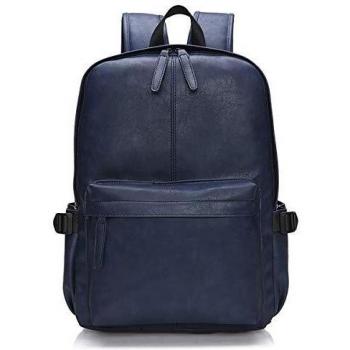 OB OURBAG Hombres Vendimia Cuero Mochila Mochila Ordenador portátil Cartera Mochila Bolsa de Viaje