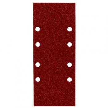 Lija rectangular 8 perforaciones tensa 93x230mm g080 bl10