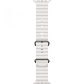 Correa de reloj Apple MQE93ZMA - Accesorio original para Smartwatch Apple Watch en color blanco
